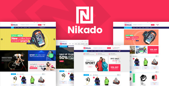 Nikado - отзывчивая тема WooCommerce